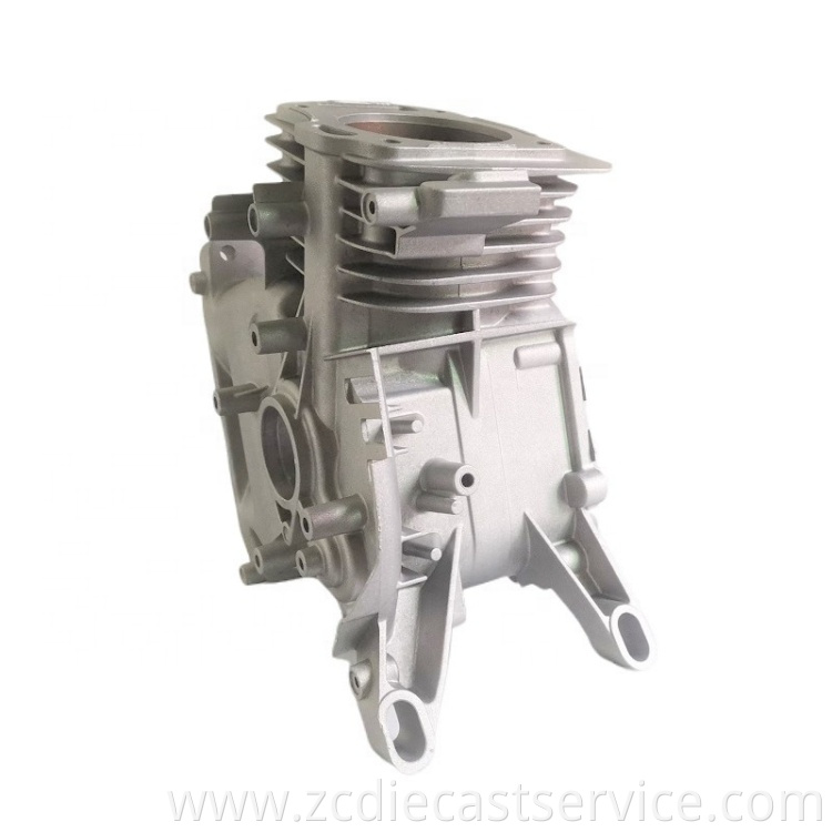 OEM Custom Gasoline Engine Shell CNC Machining Adc12 Aluminum Alloy Die casting Parts